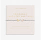 Forever Yours ' Friendship Laughter Happiness ' Bracelet