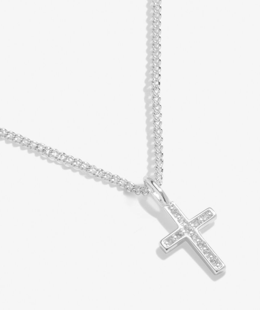 Kids' A Little 'First Holy Communion Necklace In Silver Plating