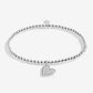 Christmas A Little 'Merry Christmas Lovely Daughter' Bracelet In Silver Plating