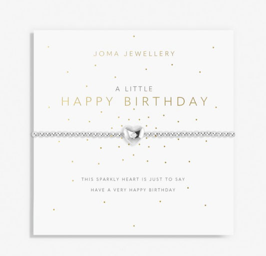 A Little 'Happy Birthday' Crystal Bracelet