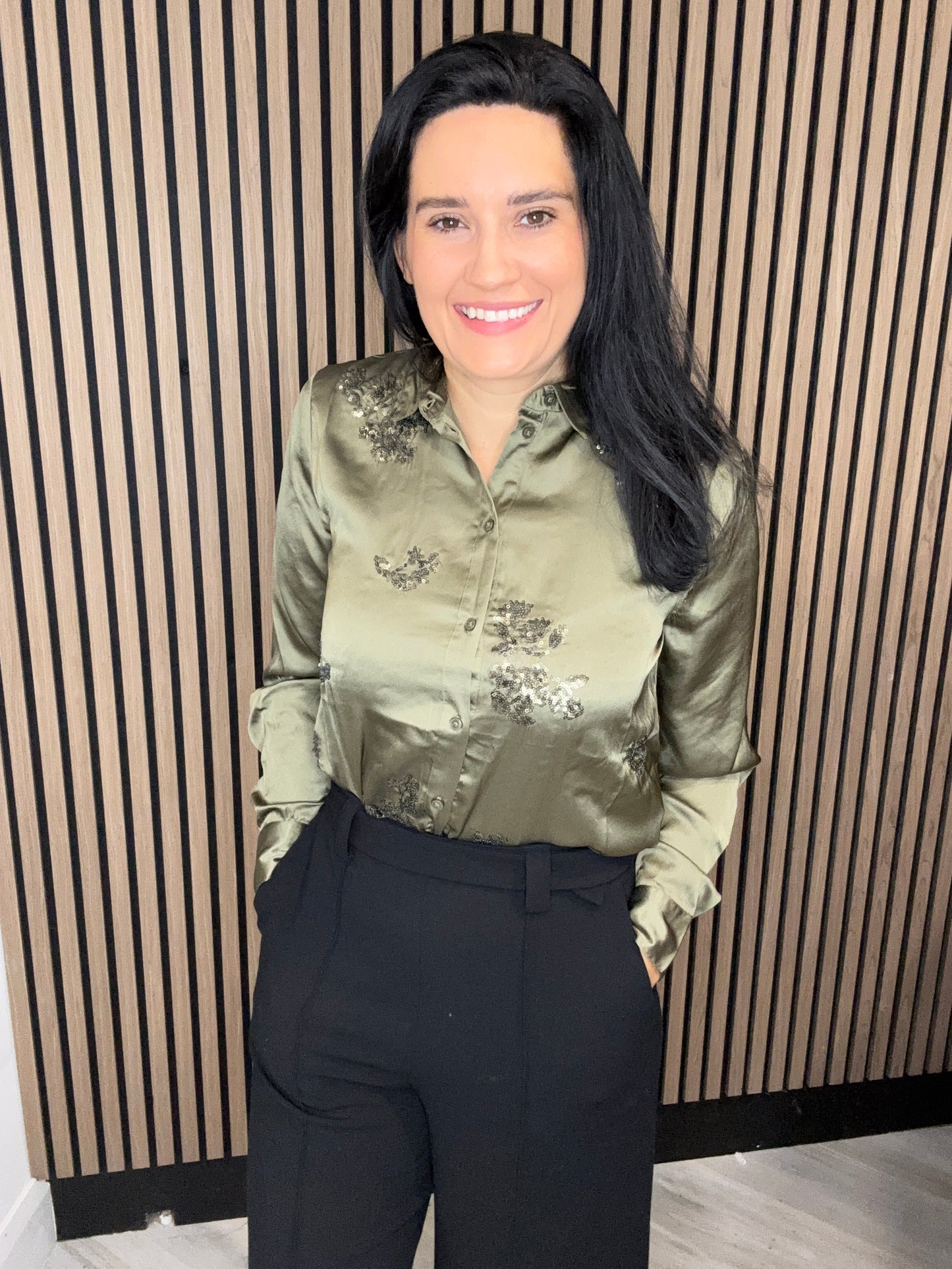 Fifi Shirt - Ivy Green