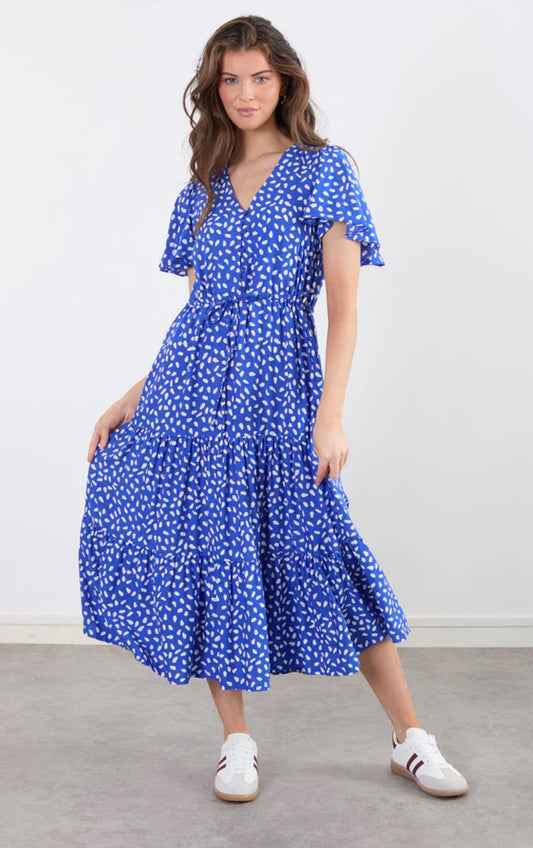 MA81208 Blue Marc Dress