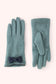 Adalyn Gloves - Ice & Navy