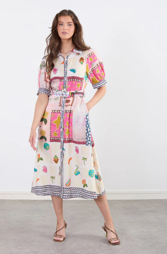 MA81209 Patterned Marc Dress