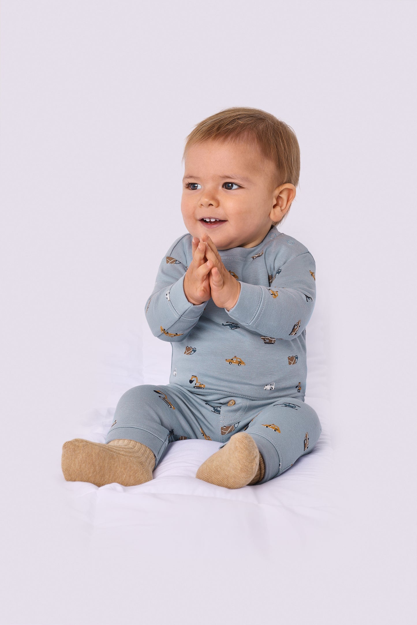 Blue Set - Sweater and Bottoms