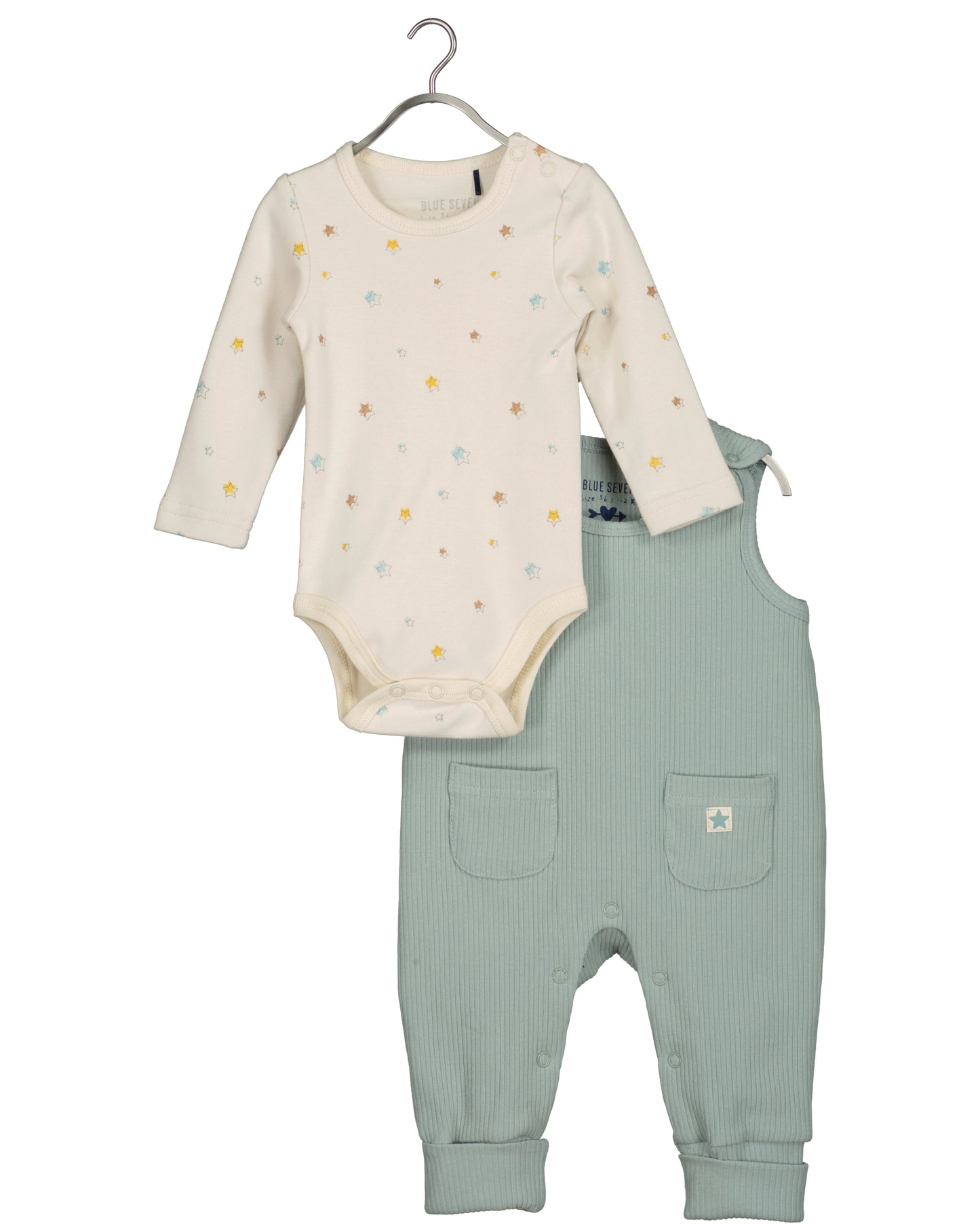 Soft Green Set - Dungaree