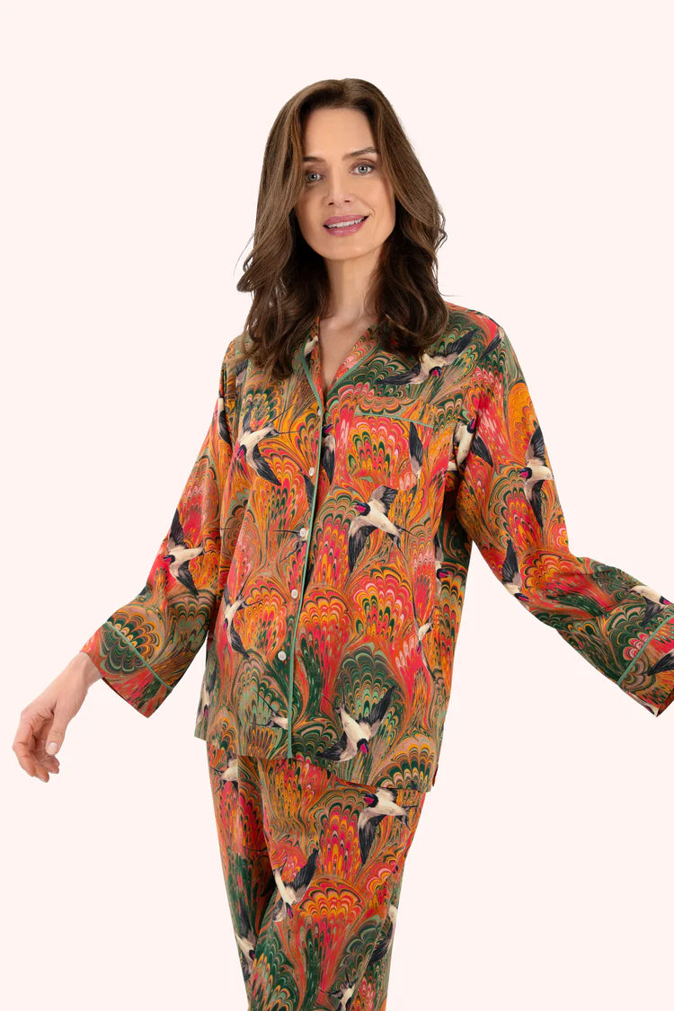 SUPERSOFT MARBLED SWALLOWS PYJAMAS