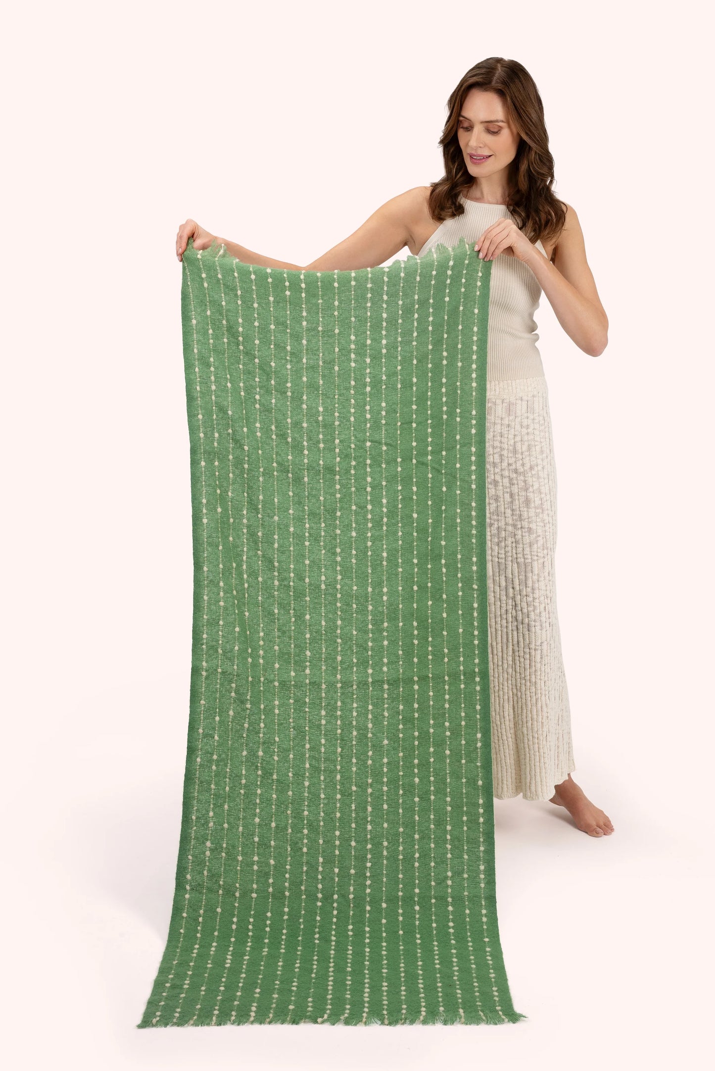 Dakota Cosy Scarf In Olive