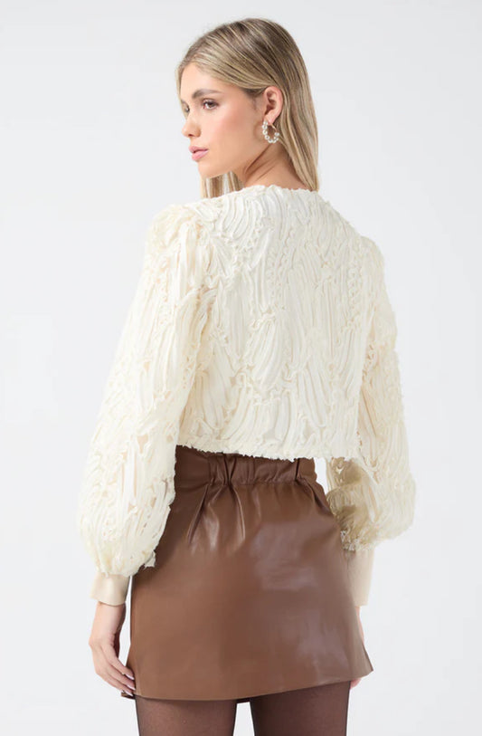 Cream Jacket Marc Angelo