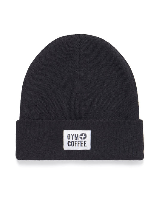 Knit Beanie Hat Black