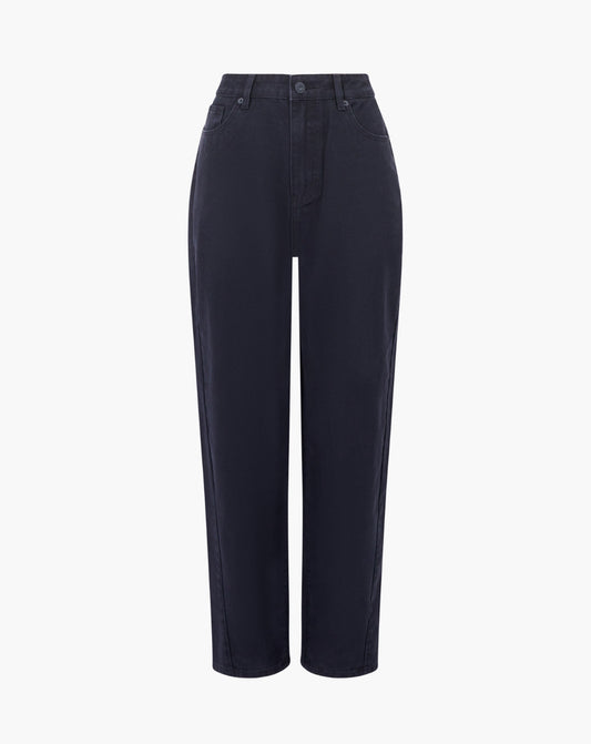 Loren Twill Barrel Jeans Black