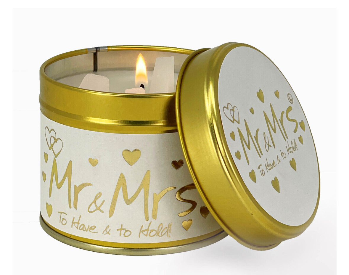 Mr & Mrs Scented Candle