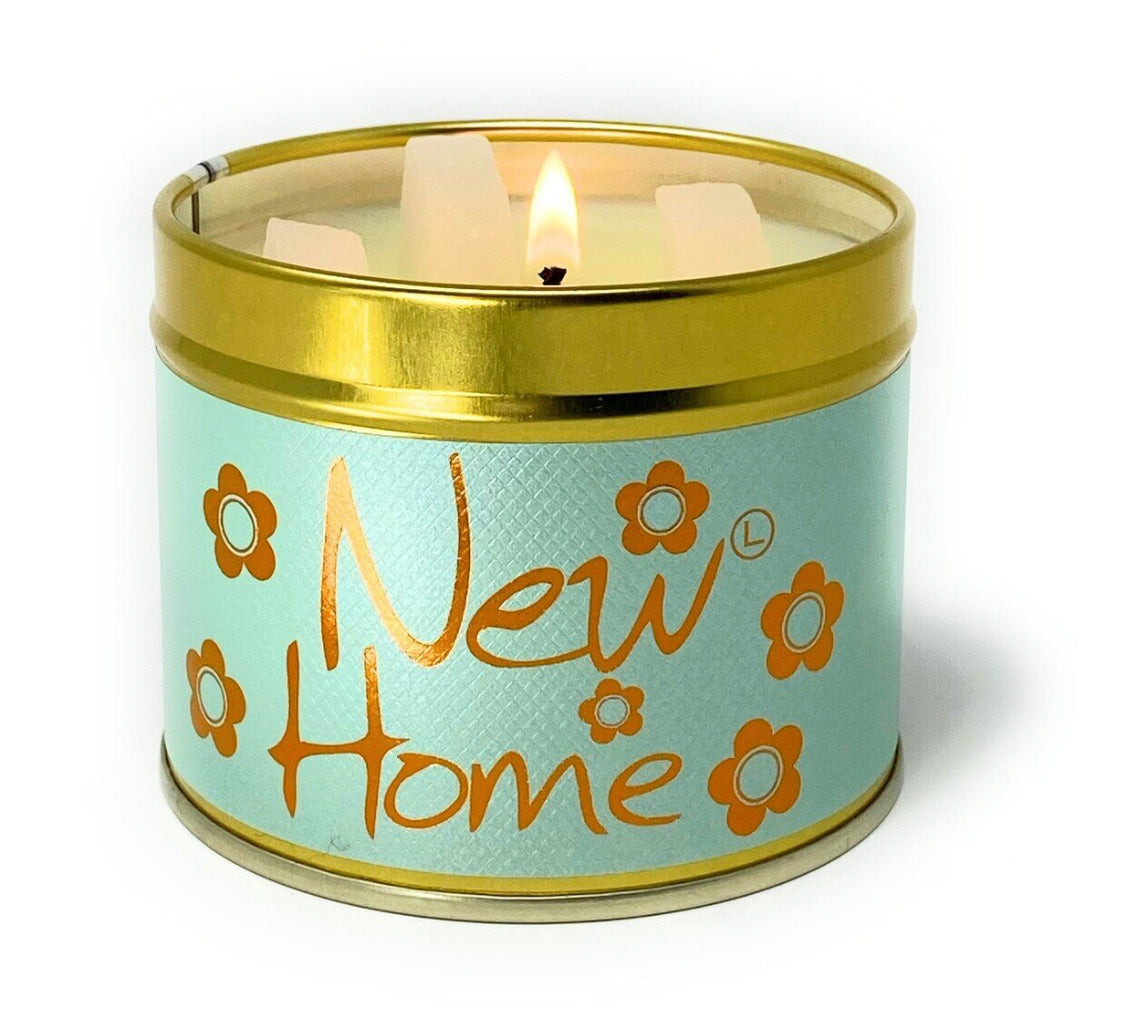 New Home Scented Tin Candle