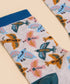 FLYING BIRD ANKLE SOCK  IN GREY MULTI