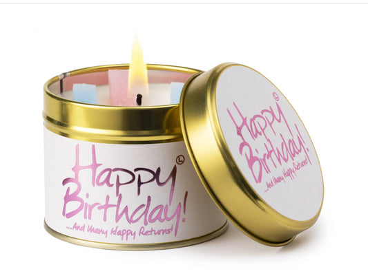 Happy Birthday Scented Candle