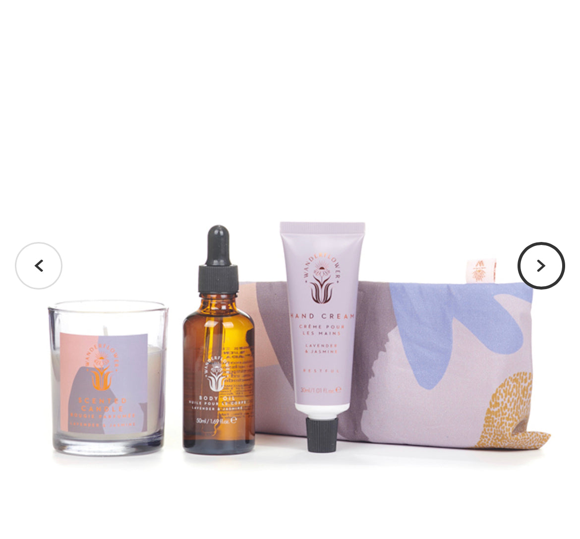 Aroma Home Wanderflower Dream Drifter Pre Sleep Ritual Set