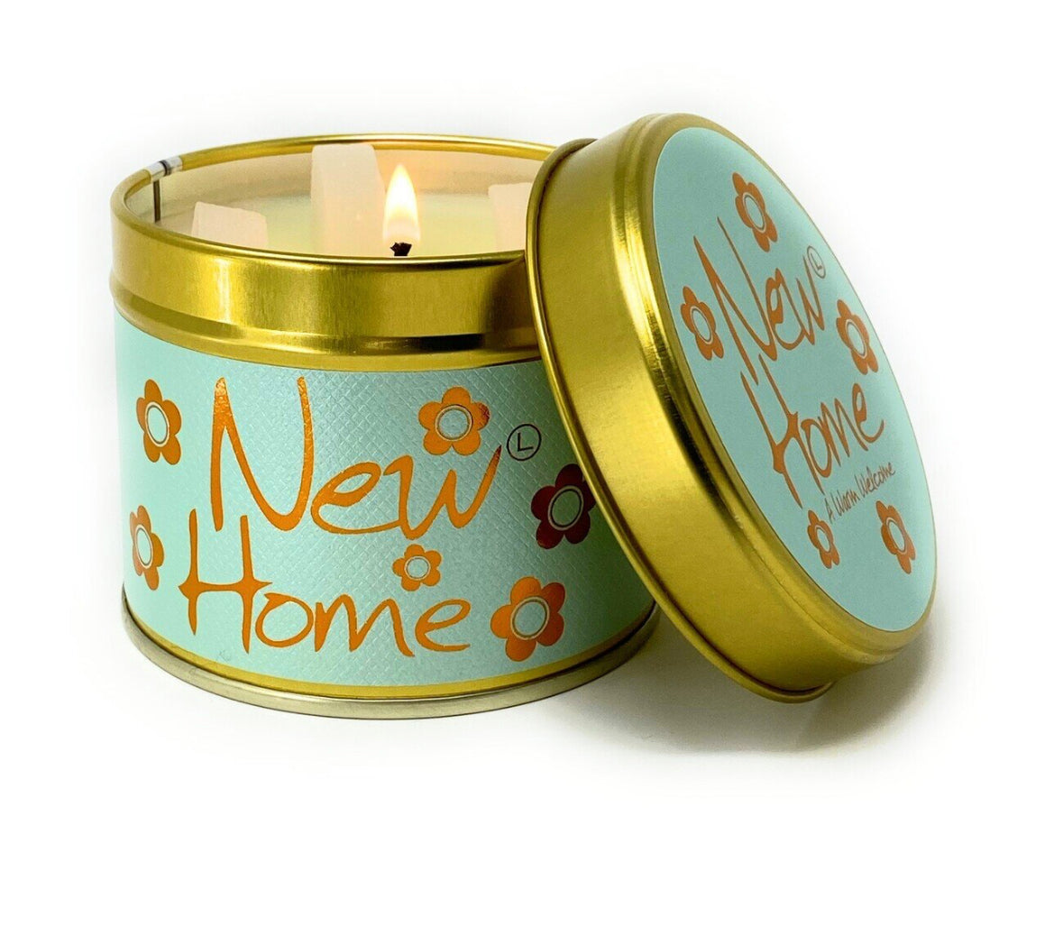 New Home Scented Tin Candle