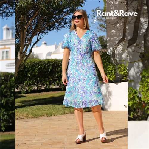 Alice Dress - Blue - Rant & Rave