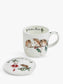 Wrendale Designs Winter Mice Mug & Coaster Fine Bone China Gift Set, 310ml