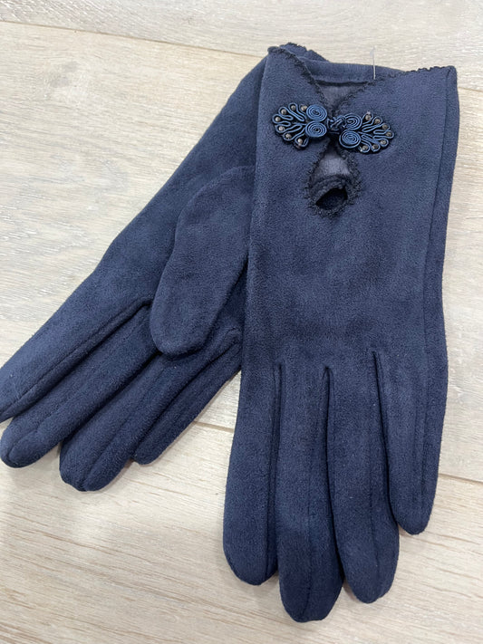 Suki Gloves - Navy