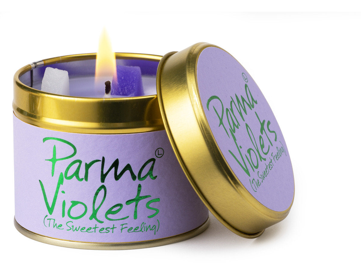 Parma Violets Scented Candle Tin