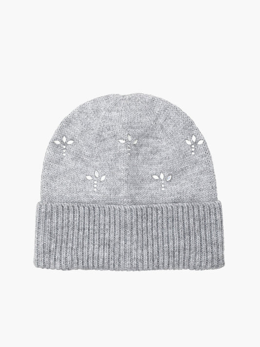 Diamante Embellished Beanie Hat