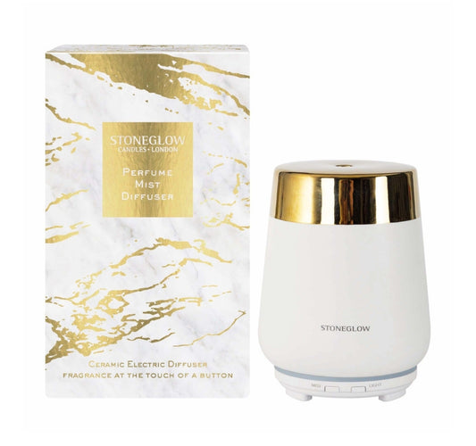 Luna - Perfume Mist Diffuser - White/Gold