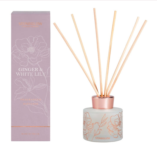 Day Flower - Ginger & White Lily - Reed Diffuser 120ml