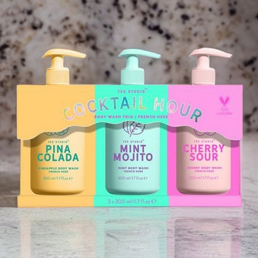 Cocktail Hour Body Wash Trio