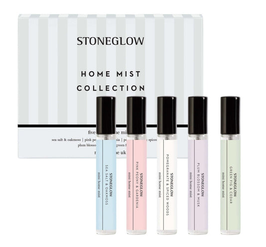 Modern Classics - Home Mist Collection 5 x 15ml Scented Scented Mini Pillow Mists Sprays - White