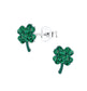 Lucky Four Leaf Clover Stud Earrings L215