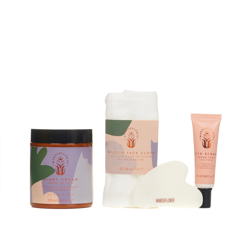 Wanderflower
Wanderflower Night Time Rituals Beauty Set