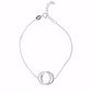 SILVER CIRCLE Interlocking BRACELET 3139