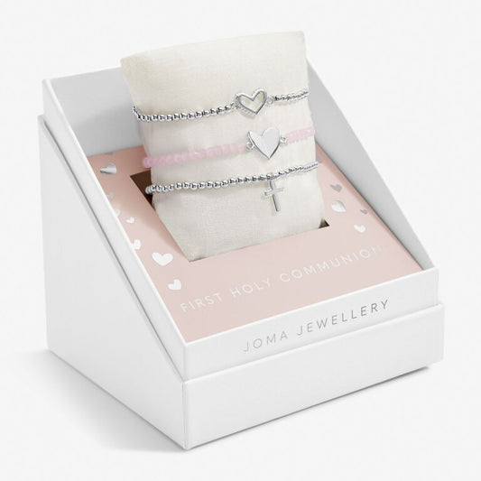 'First Holy Communion' Kids' Celebrate You Gift Box Bracelets