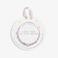 Kids' Happy Little Moments 'Love You To the Moon' Bracelet In Silver Plating