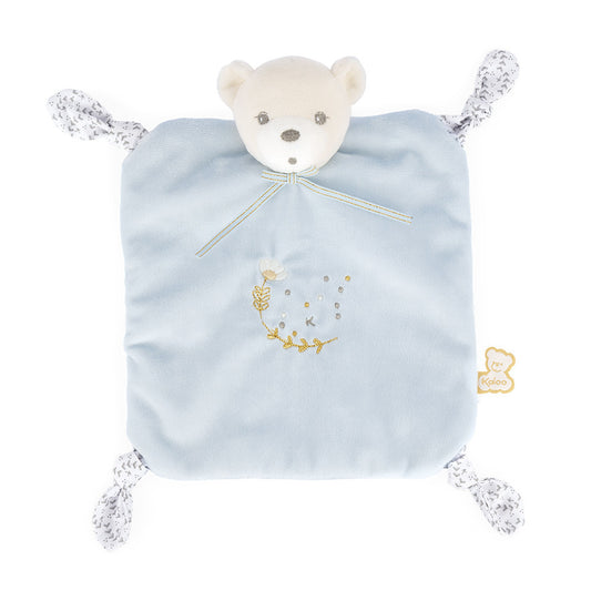 PERLE - ROUND DOUDOU BEAR BLUE - 20CM