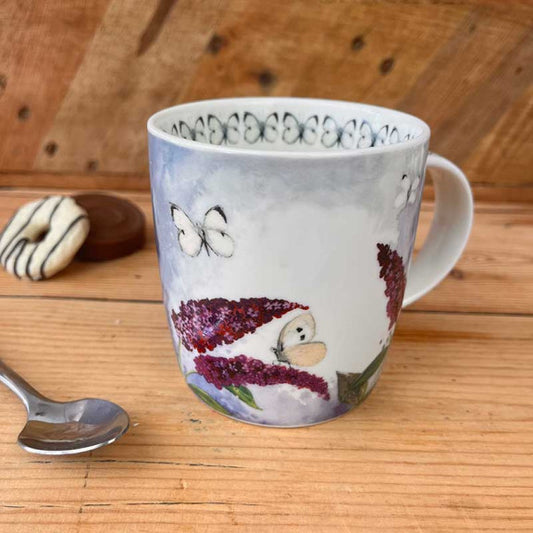 Butterflies and Buddleia Mug