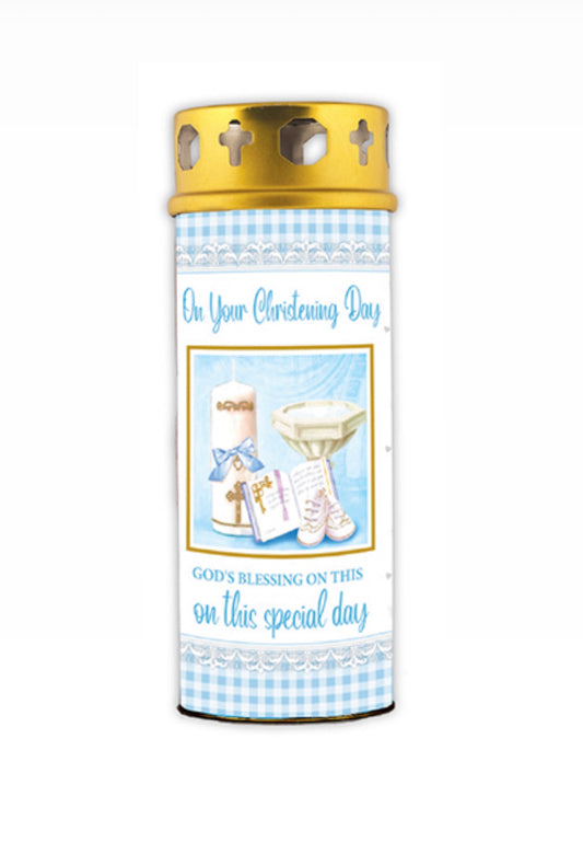 Candle/Christening - Baby Boy (8635)