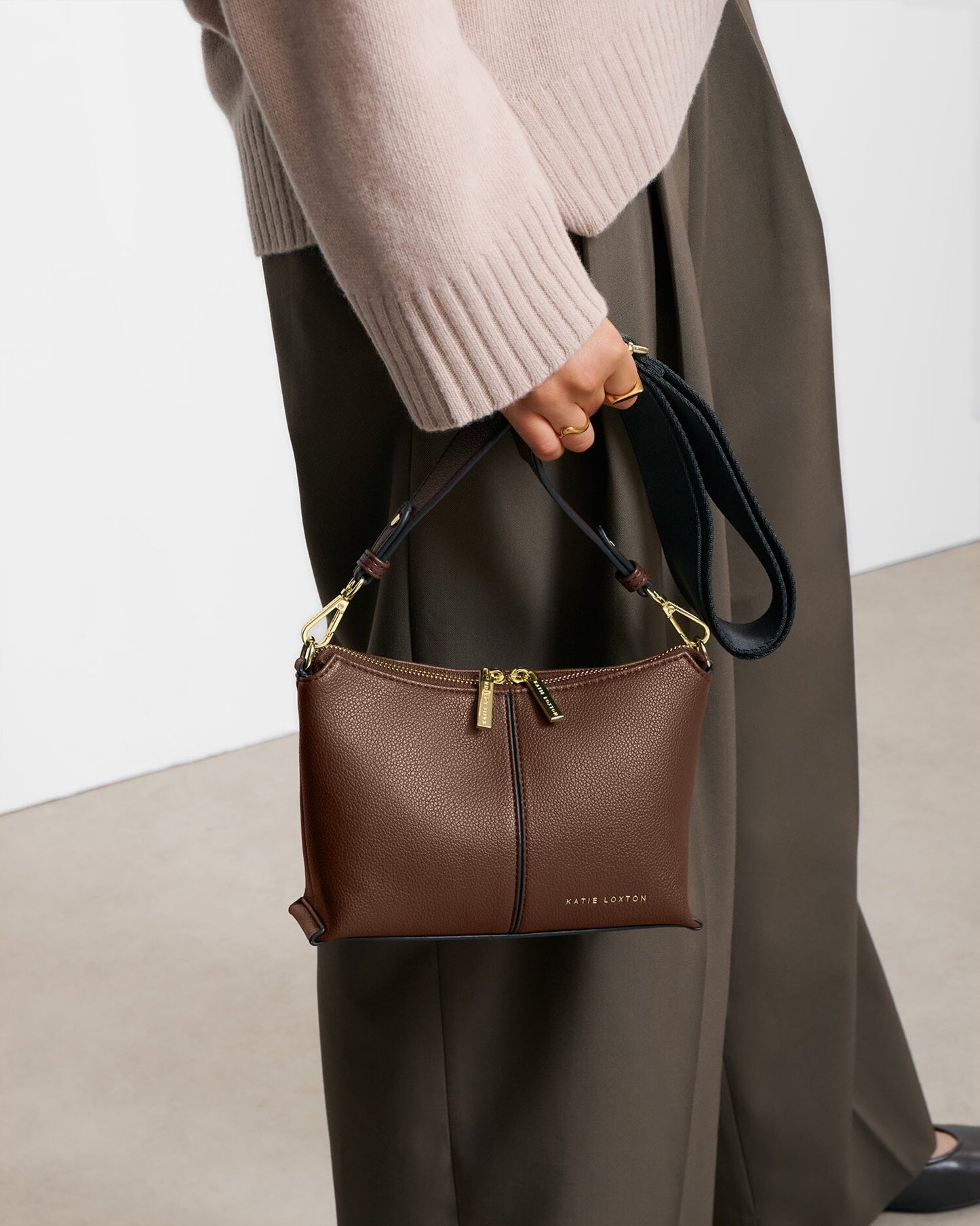 Laila Crossbody Bag - chocolate brown