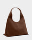 Laila Suedette Shoulder Bag - Chocolate Brown
