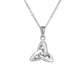 Silver 3D Celtic Trinity pendant KS748