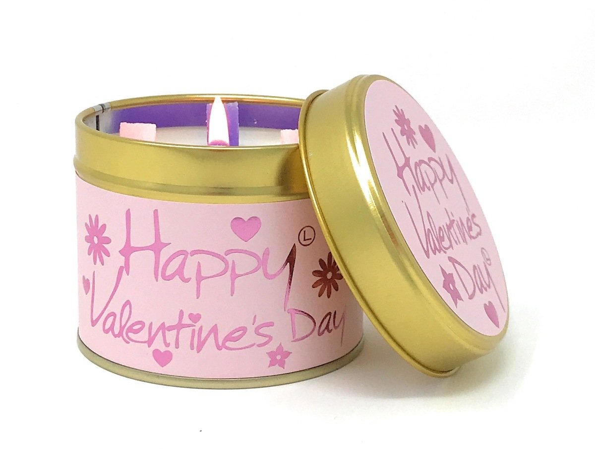 Happy Valentine's Day Scented Candle Tin