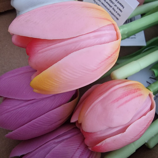 REAL TOUCH SILICON TULIP  ASSTD COLOURS