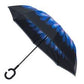 Everyday inside out blue flower umbrella