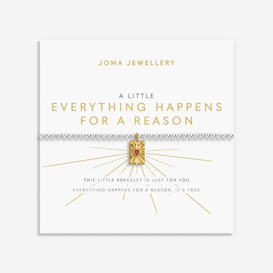 A Little 'Everything Happens For A Reason' Bracelet