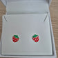 STRAWBERRY EARRINGS D164