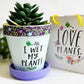I wet my plants plant pot