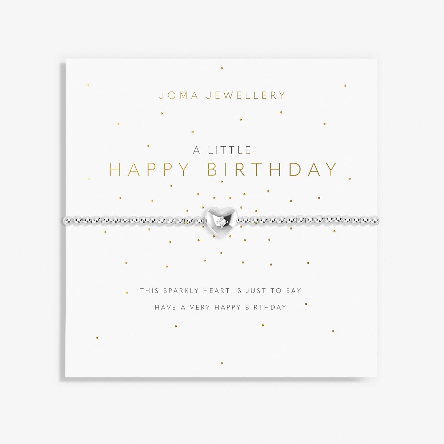 A little Happy Birthday bracelet