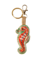 BEADED KEYRING - SPARKLING SEAHORSE