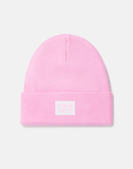 Knit Beanie in Cotton Candy
